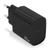 cargador aisens usb-c pd30 1 puerto 1xusb-c 20w negro