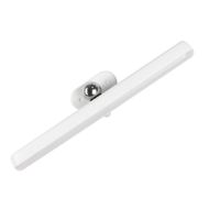 reber - aplique de pared de plastico color blanco 24 cm