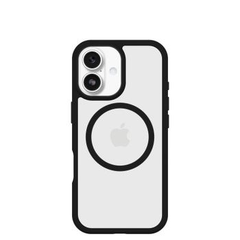 Funda para móvil OtterBox React MagSafe Cover plástico negro transparente para iPhone 17