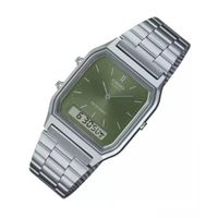 reloj casio vintage edgy aq-230a-3a  3880mm x 2780mm x 810mm unisex dial analogico y digital