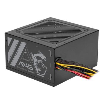 Fuente de Alimentación MSI 500W Certificación ATX MAG A500N-H Enfriamiento Activo