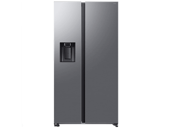 Frigorífico americano - Samsung Bespoke AI RS70F65KDTEF, All Around Cooling, No Frost, 178.4 cm, 640 l, Dispensador agua y hielo, Inox