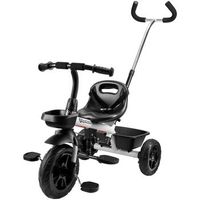 triciclo evolutivo vector 3 ruedas ultraligero 1-4 anos con empuje ruedas infladas y cesta infantil