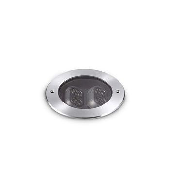 Foco empotrable de acero L 175 x H 125 x P 195 mm