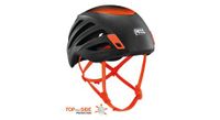 casco de escalada petzl sirocco negro naranja