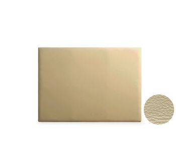Cabecero tapizado neus polipiel 130x120x5 cm - moonia