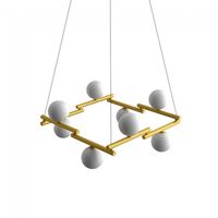 lampara colgante zen 8 luces