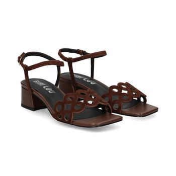 Bibi Lou Sandalias Con Tacón Mujer - Marrón Talla 39
