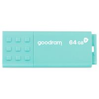 goodram ume3 care 64gb usb 30 turquesa