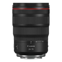 objetivo canon rf 24-70 mm f28 telefoto zoom autoenfoque montura rf negro