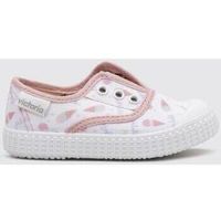 victoria zapatillas elastico lona helados para nina