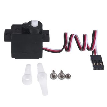 VolantexRC servo analógico de engranaje plástico de 9g con cable DuPont de 190mm para TrainStar 765-2 768-1 767-1 767-2