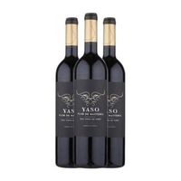 vinedos de yaso vino tinto flor de matteria toro crianza 75 cl 155 vol pack de 3 unidades