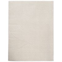 alfombra moderna aurora crema 160x220 cm