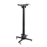 kimex soporte de techo para proyectores altura 60-90cm 35kg negro