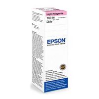 epson t6736 t67364a light magenta original ink bottle