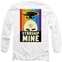 star trek camiseta manga larga the next generation season 6 episode 18 para mujer