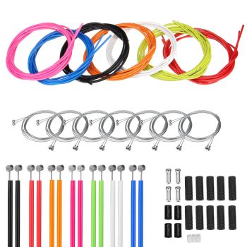 Kit de cables de freno y cambio delantero y trasero para bicicleta de montaña MTB