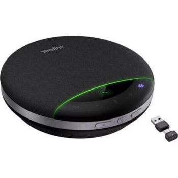 Auriculares Yealink SP96 con cable USB-C/USB-A para conferencias, reducción de ruido, negros