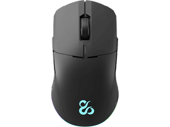 Ratón gaming - Newskill Chiron PRO, Inalámbrica, 1600 DPI, Ambidiestros, 56h Autonomía, Negro