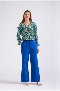 pantalón con cintura elástica royal s