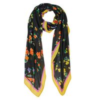 desigual bufanda fou mixed flowers rectangle para mujer
