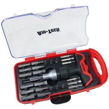 Screwdriver & Bit Set 25pc