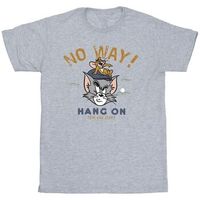 dessins animes camiseta hang on golf para hombre