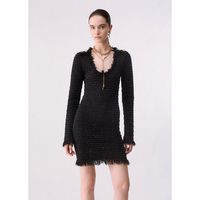 liu jo vestidos vestido corto de punto para mujer