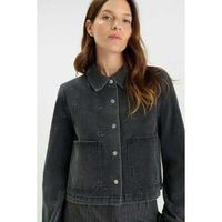 le temps des cerises cazadora vaquera chaqueta polo para mujer