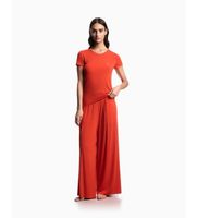 emporio armani para mujer ew000409af19024 camiseta essential studs coral l casual viscosa manga corta