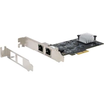 Tarjeta de red Exsys EX-60152 PCI Express x2 5 Gbit/s con doble puerto RJ45