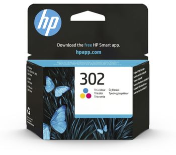 HP 302 Tri-colour Ink Cartridge