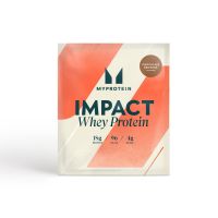 impact whey protein muestra - 25g - chocolate brownie - new and improved