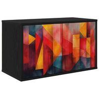 mueble de tv montado en la pared heesch 69 x 33 x 40 cm vidaxl