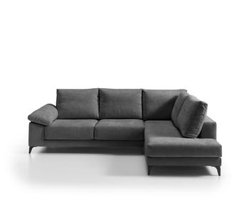 Rinconera xl sara derecha 5 plazas gris oscuro