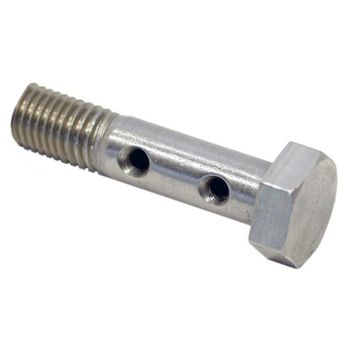 Tornillo banjo para conducto de aceite del motor M8x1.25 doble