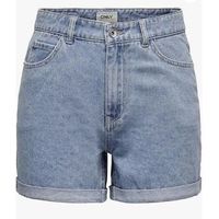 only pantalon pirata short onlvega hw mom denim mujer para mujer