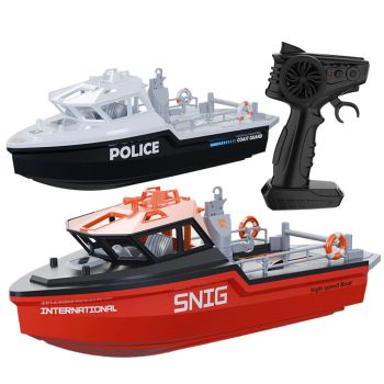 TY XIN TX694 RTR 2.4G Barco RC sin escobillas a prueba de agua Rescate Control remoto Barco Vehículos de alta velocidad