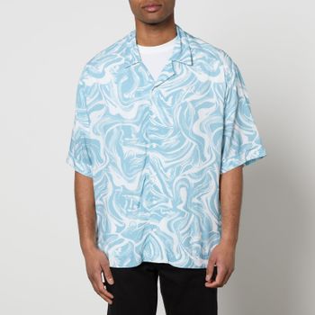 BOSS Orange Lapis Printed Woven Shirt - M