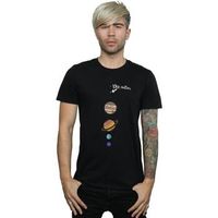 the big bang theory camiseta manga larga you are here para hombre