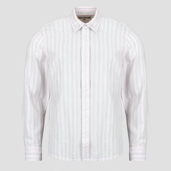 Minimum Camisa manga larga PEDRO STRIPED SHIRT para hombre