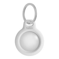 belkin llavero para apple airtag blanco