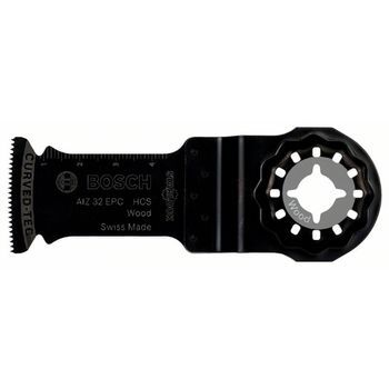 Bosch Professional 10x Hojas De Sierra De Inmersión Hcs Aiz 32 Epc (para Madera Blanda, 50 X 32 Mm, Accesorios Multiherramienta)