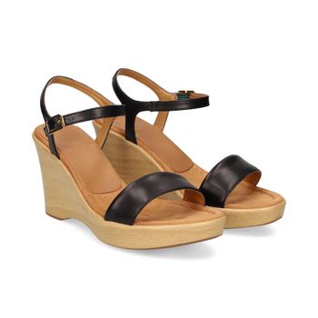 Unisa Sandalias Con Plataforma Mujer - Negro Talla 37