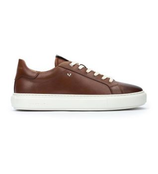 Martinelli para hombre. 1738-2950Z Zapatillas de Piel Hastings marrón (40), Plano, Cordones, Casual