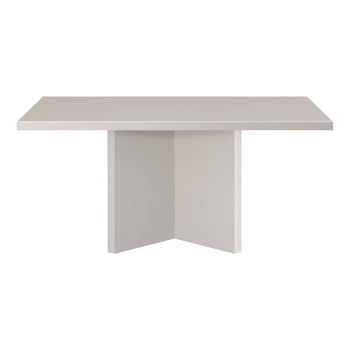 Mesa de centro tablero laminado de 3cm taupe 100x60cm