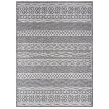 Alfombras de interior y exterior Verona blanco 80x150 cm