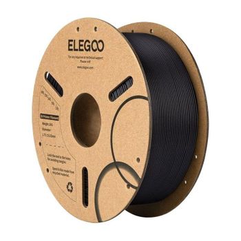 Filamento PLA-CF Elegoo 50.203.0464 Negro 1,75 mm Precisión Carbono