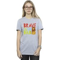 disney camiseta the lion king brave like dad para mujer